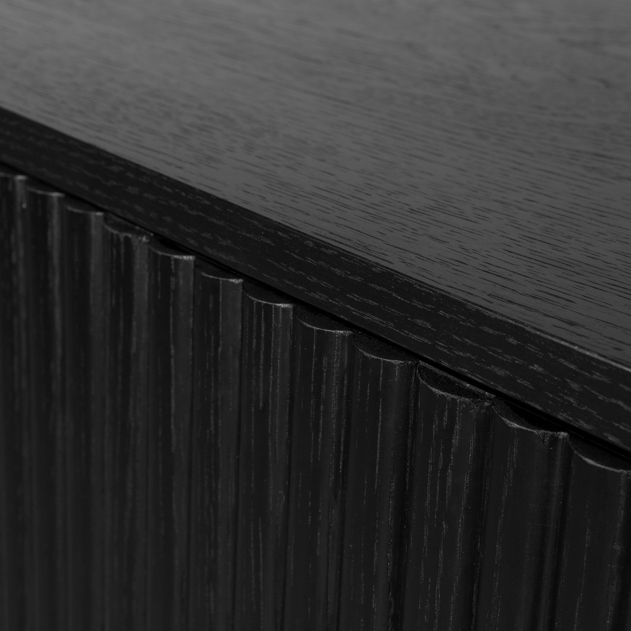 Melita 1.2m Sideboard Unit - Full Black