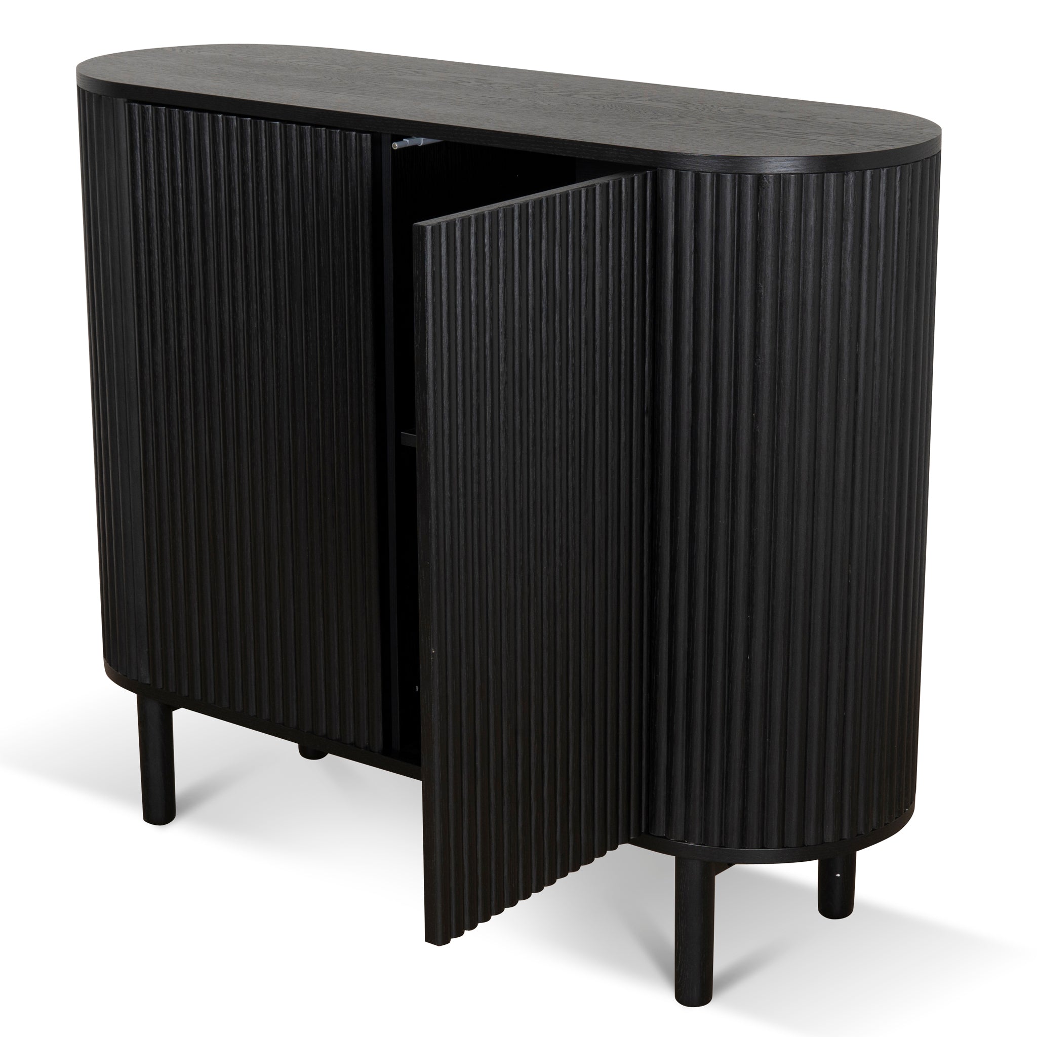 Melita 1.2m Sideboard Unit - Full Black