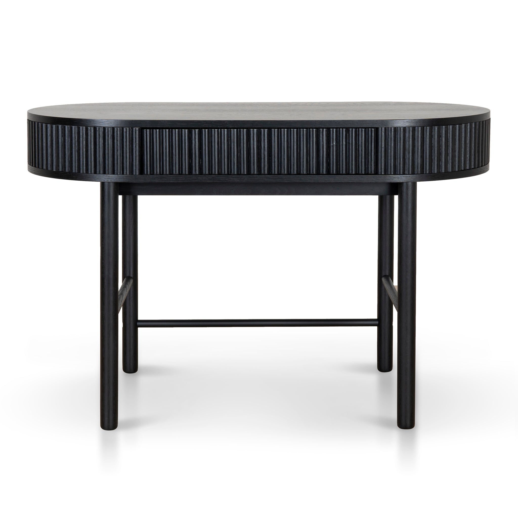 1.2m Home Office Desk - Full Black - image 2