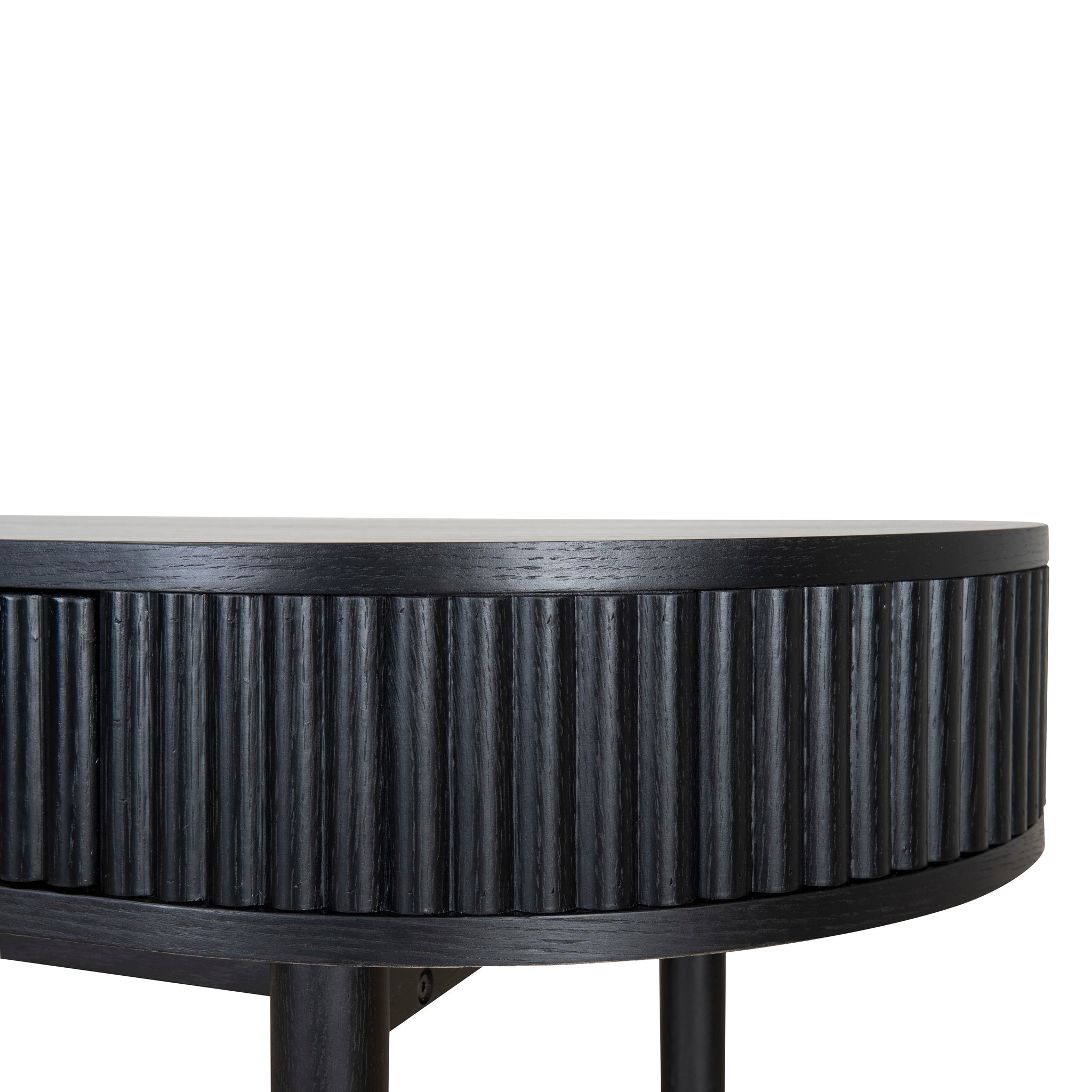 1.2m Home Office Desk - Full Black - image 9