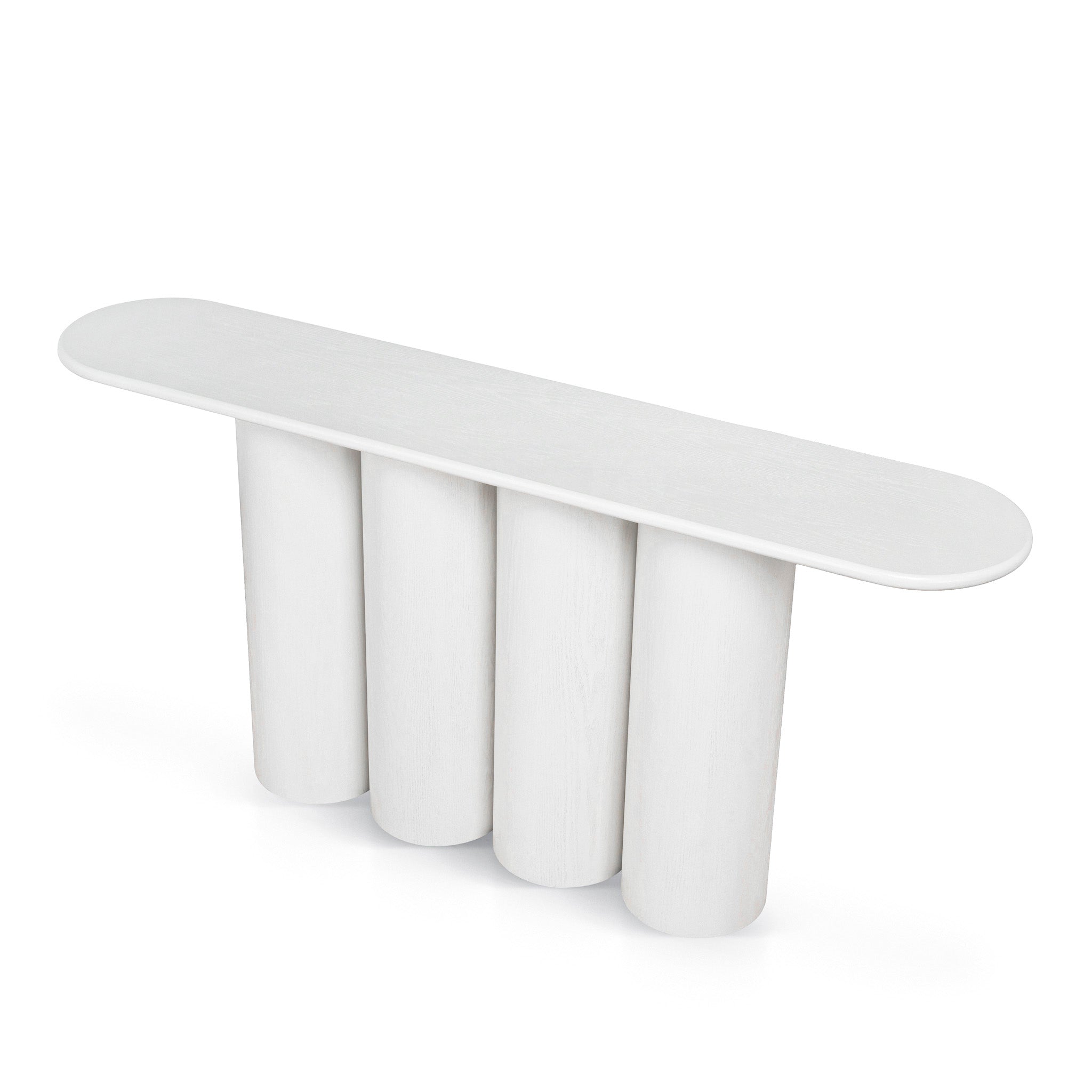 CDT8629-DW 1.7m Console Table - Full White