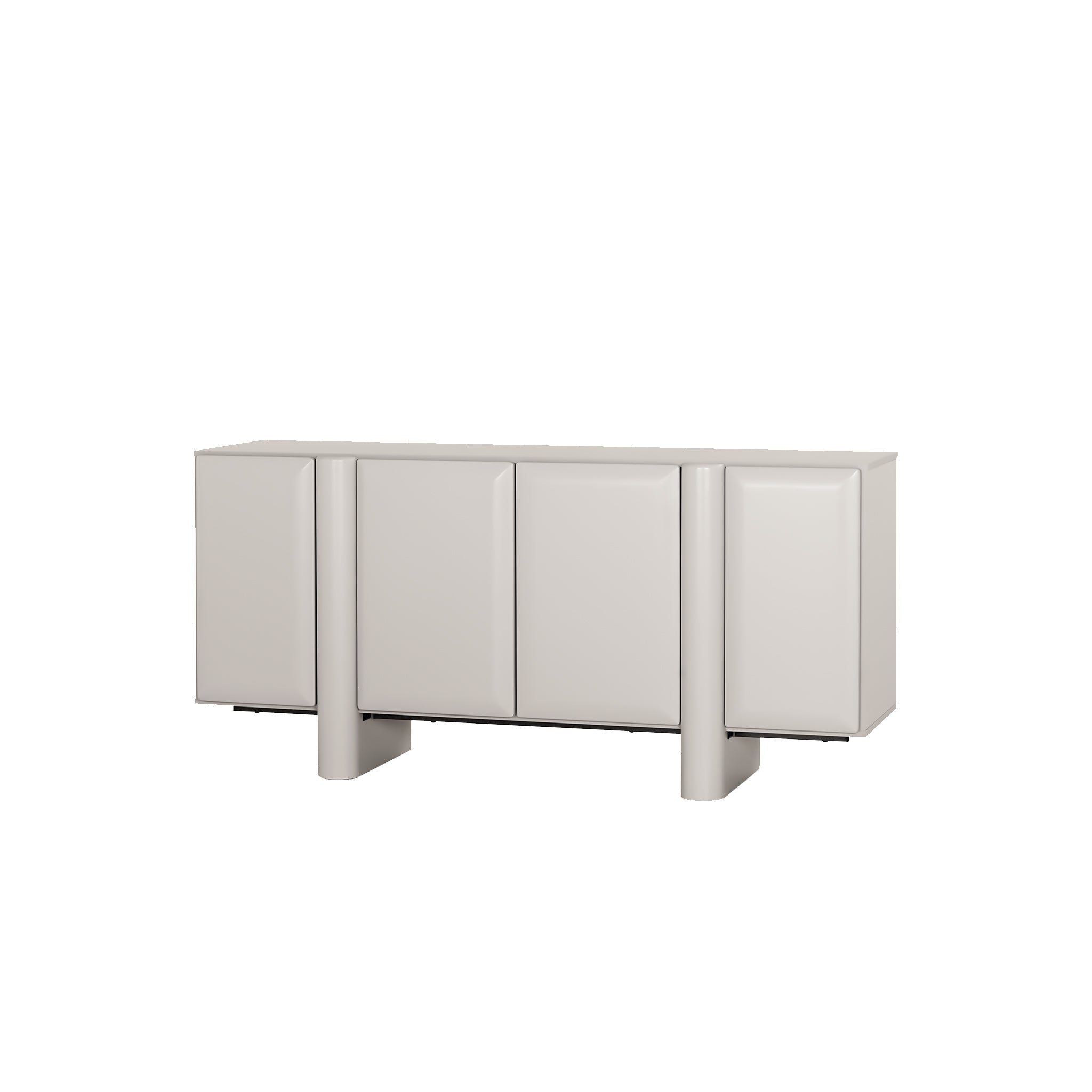 CDT8641-IG 1.6m Sideboard Unit - Warm Grey
