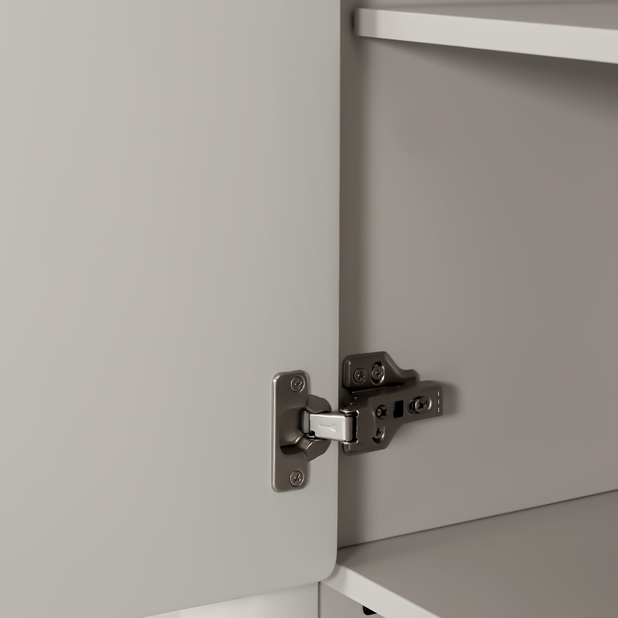 CDT8641-IG 1.6m Sideboard Unit - Warm Grey