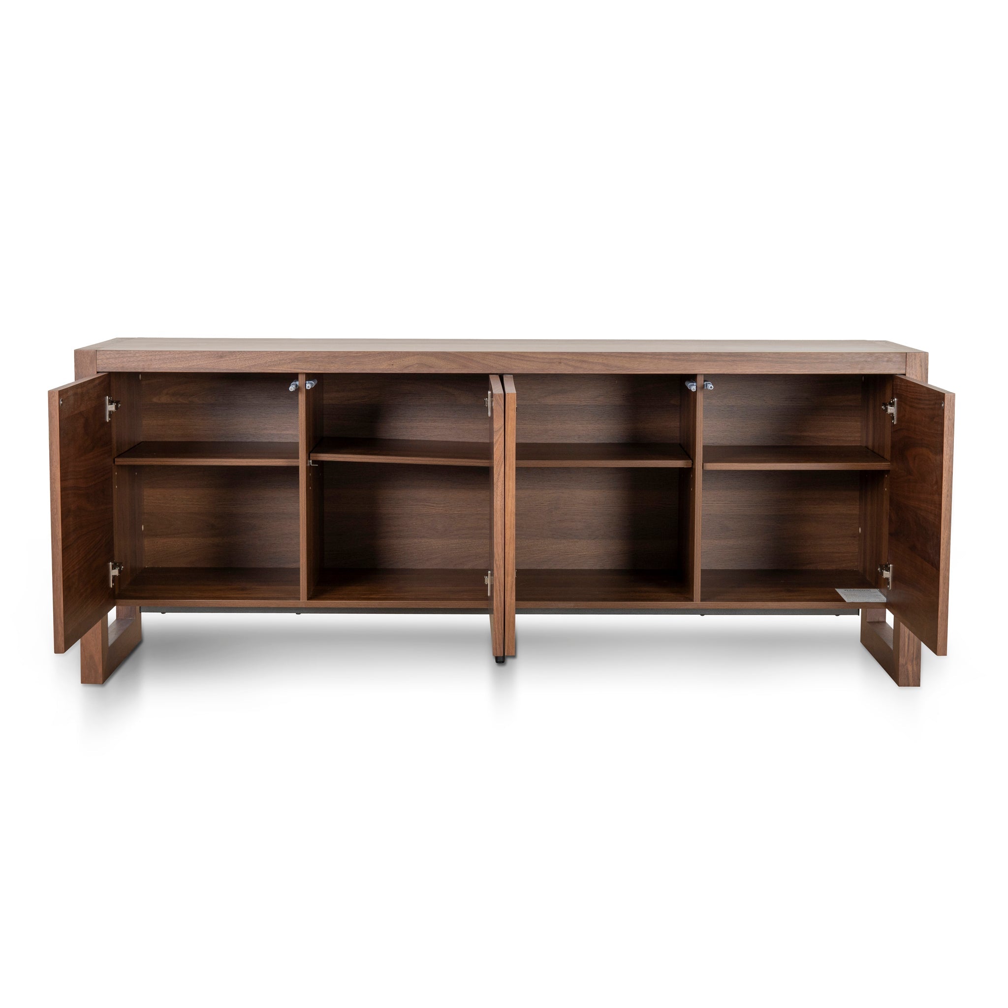 CDT8642-IG 1.95 Beige Door Sideboard Unit - Walnut