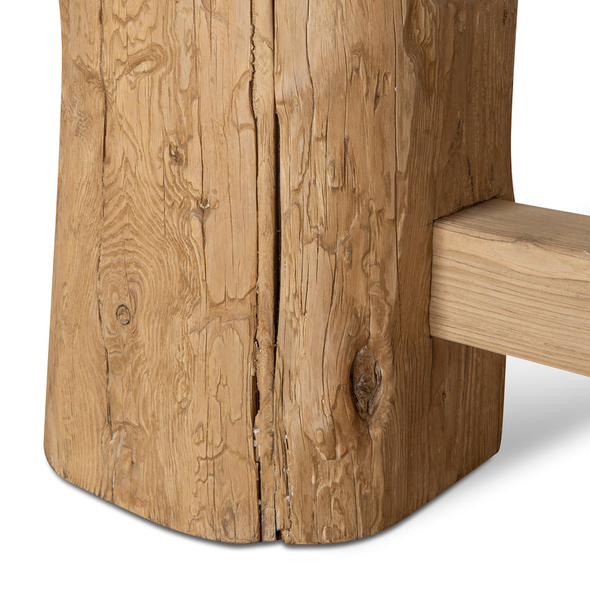 2.2m Elm Dining Table - Natural