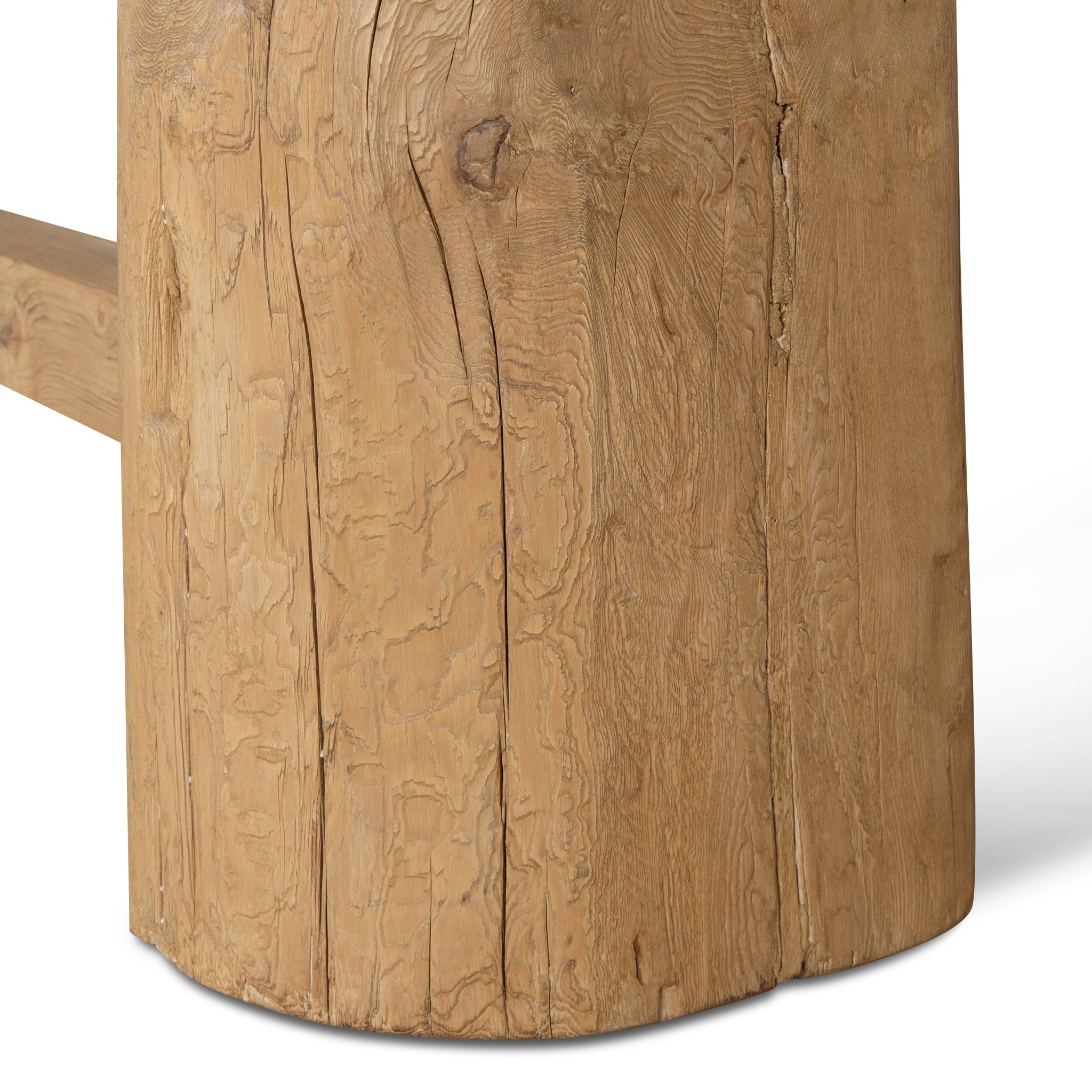 Amalie 2.2m Elm Dining Table - Natural