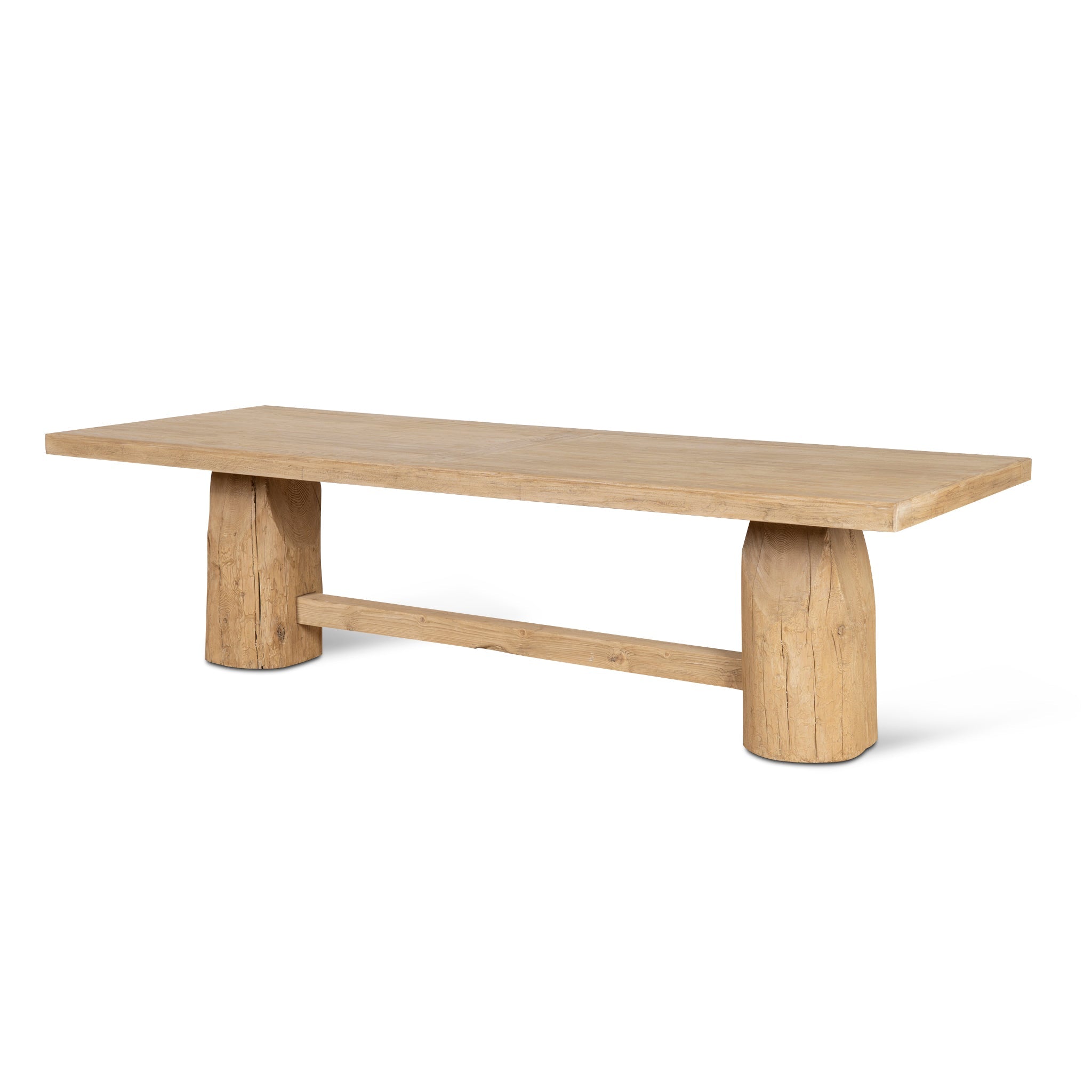 Ebba 2.8m Elm Dining Table - Natural