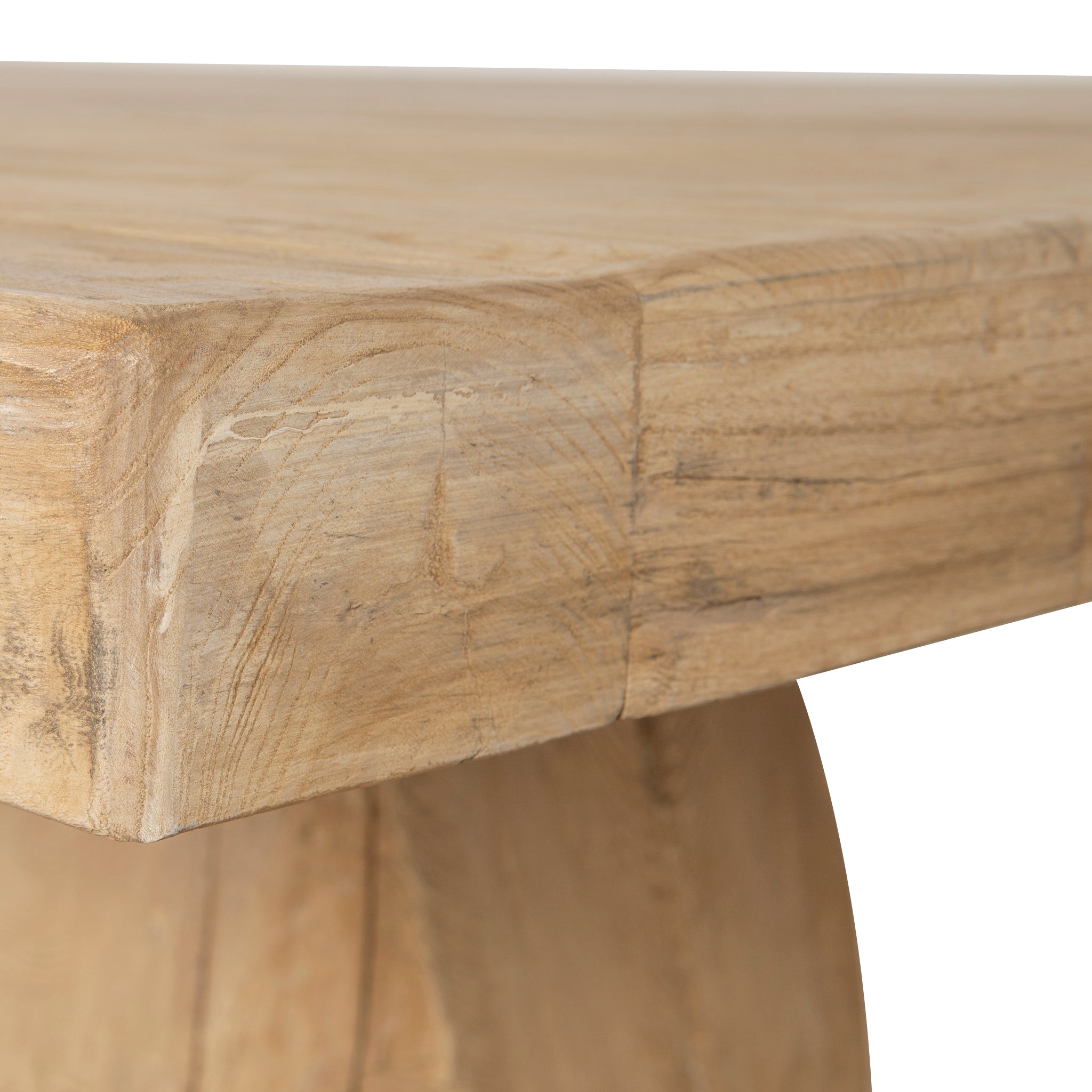 Ebba 2.8m Elm Dining Table - Natural