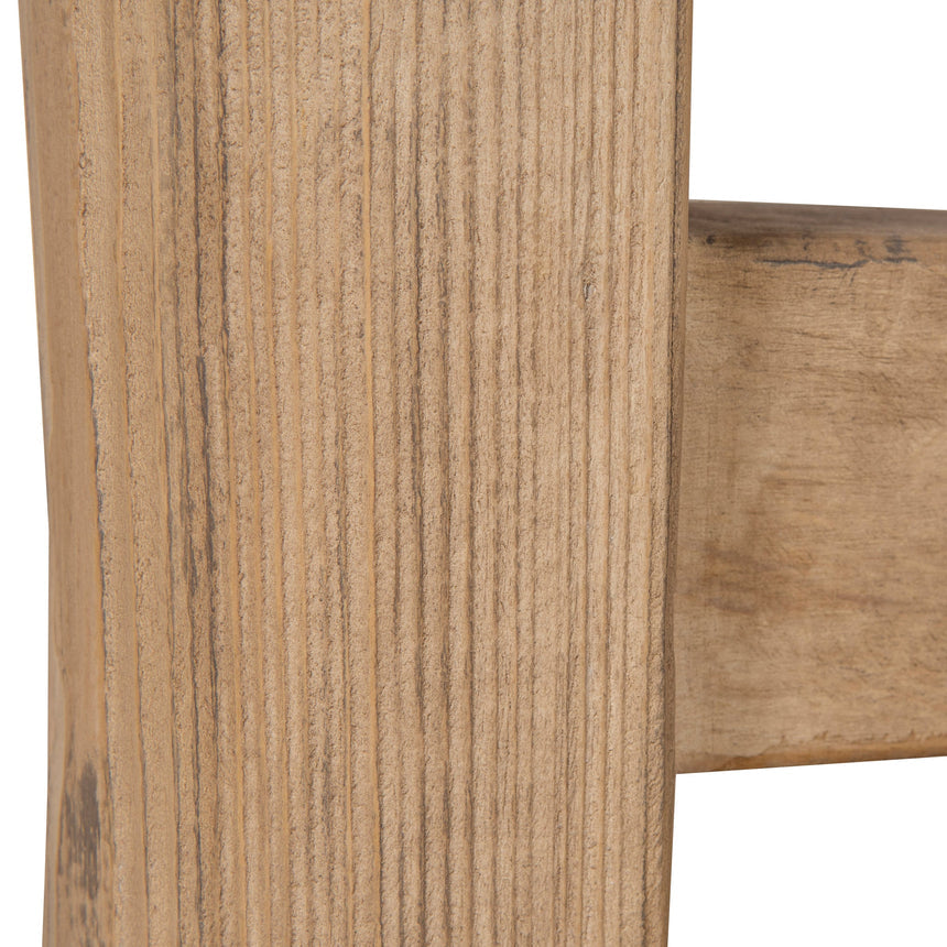 1.52m Elm Round Dining Table - Natural