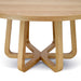 1.5m Round Dining Table - Natural - image 5