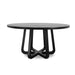 1.5m Round Dining Table - Full Black - image 2
