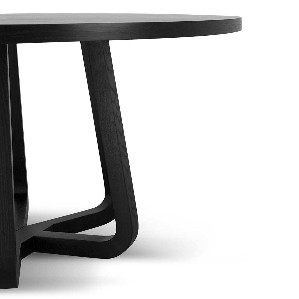 1.5m Round Dining Table - Full Black - image 4