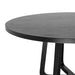 1.5m Round Dining Table - Full Black - image 8