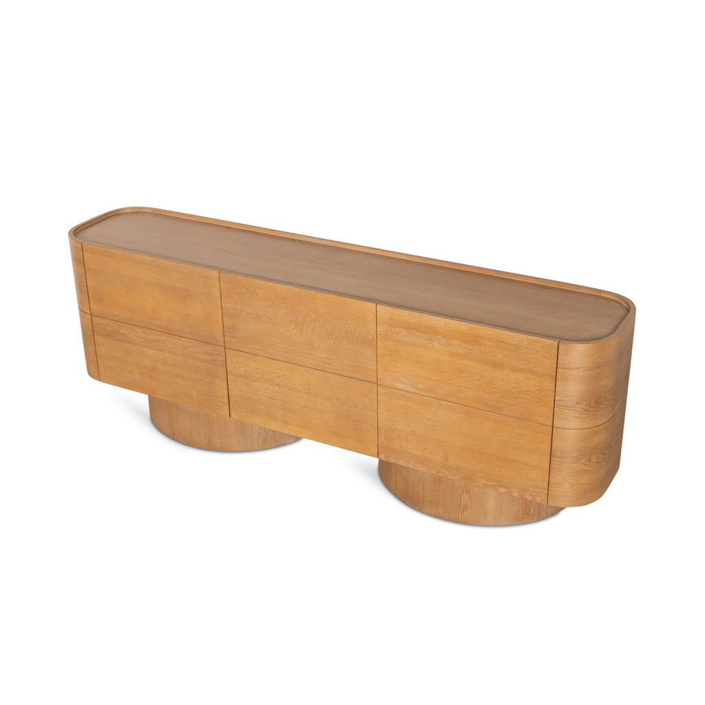2.2m Buffet Unit - Dusty Oak - image 2