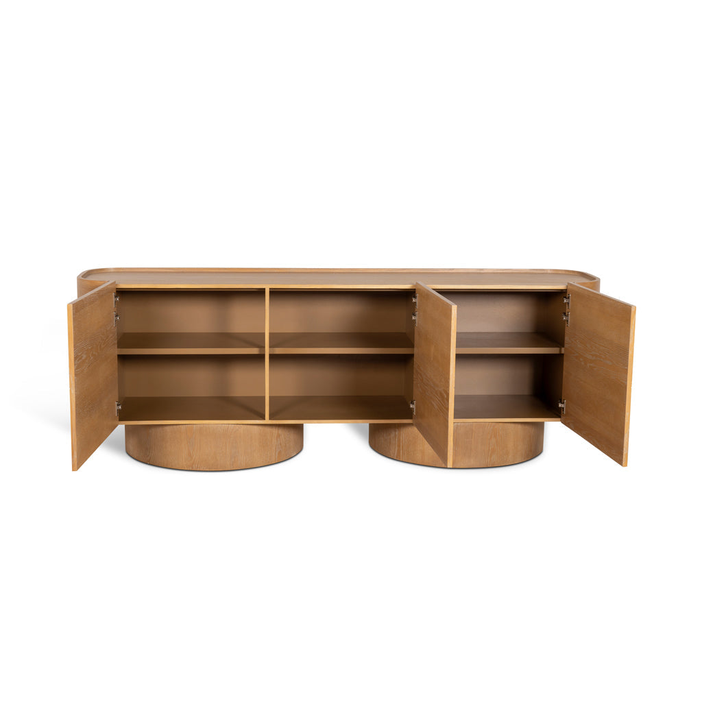 2.2m Buffet Unit - Dusty Oak - image 6