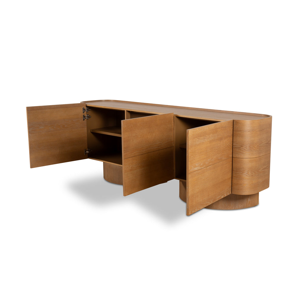 2.2m Buffet Unit - Dusty Oak - image 7