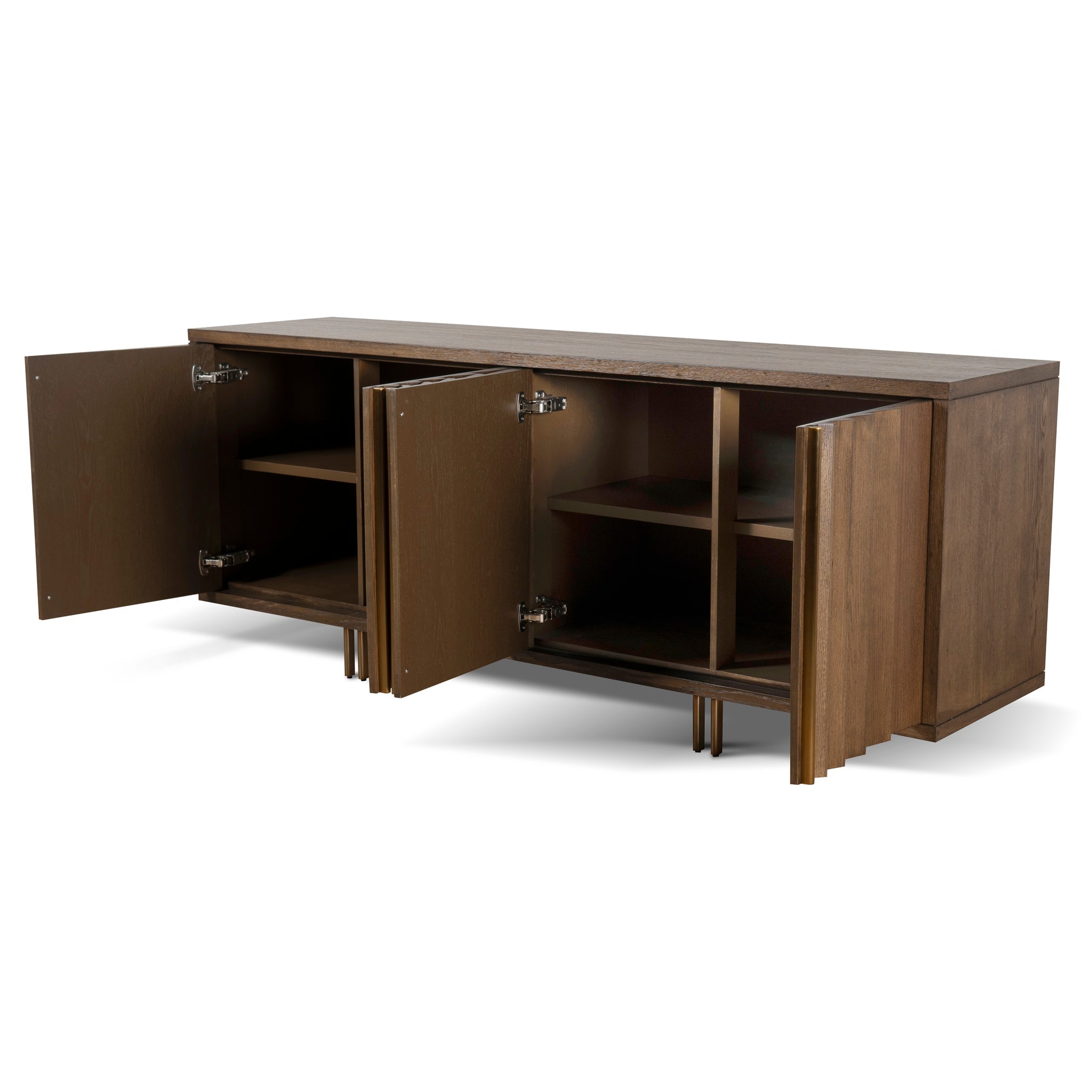 2m Buffet Unit - Caramel Oak - image 4