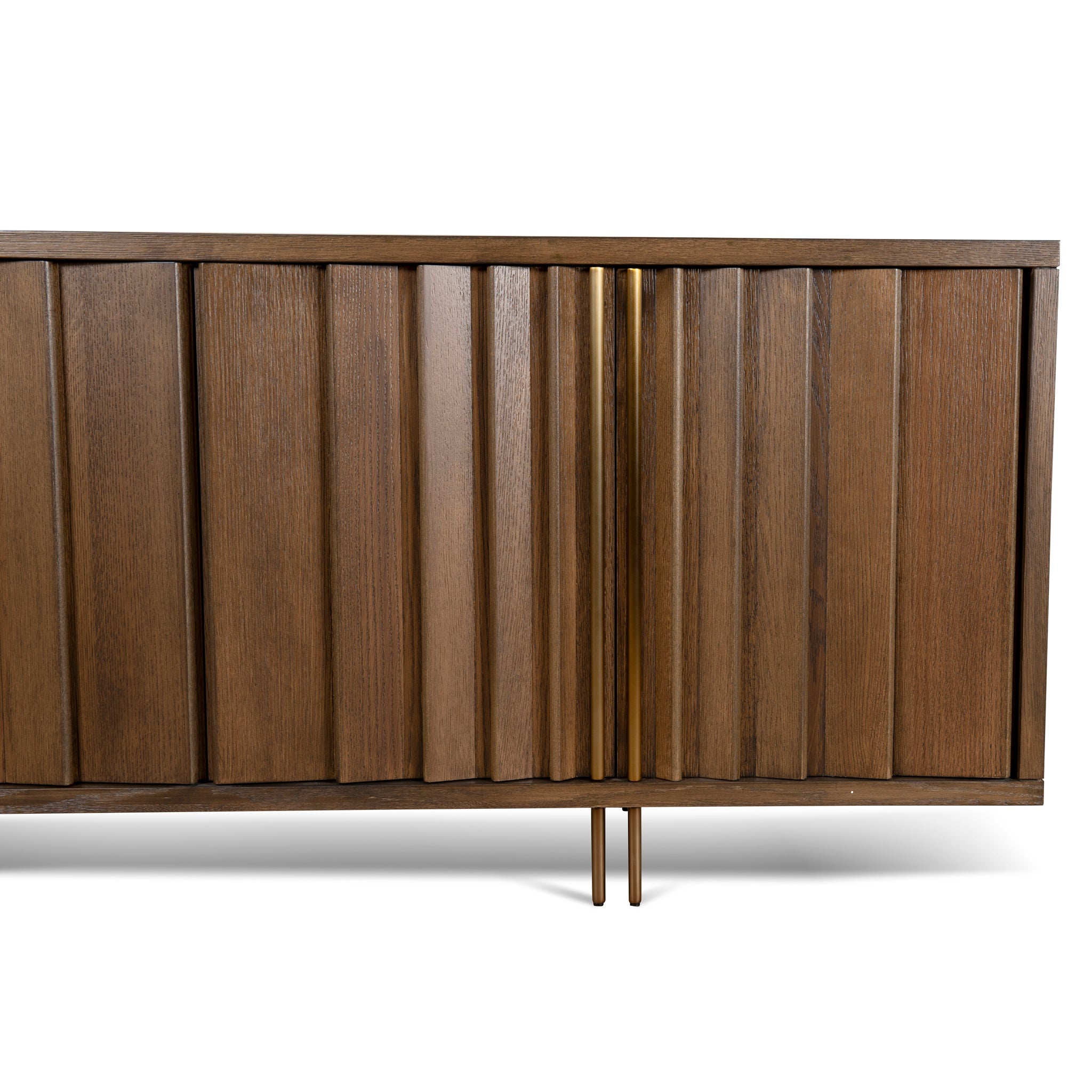 2m Buffet Unit - Caramel Oak