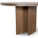 2.4m Pill Shape Dining Table - Caramel Oak - image 5