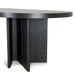 3m Pill Shape Dining Table - Textured Espresso Black - image 4