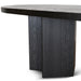 3m Pill Shape Dining Table - Textured Espresso Black - image 5