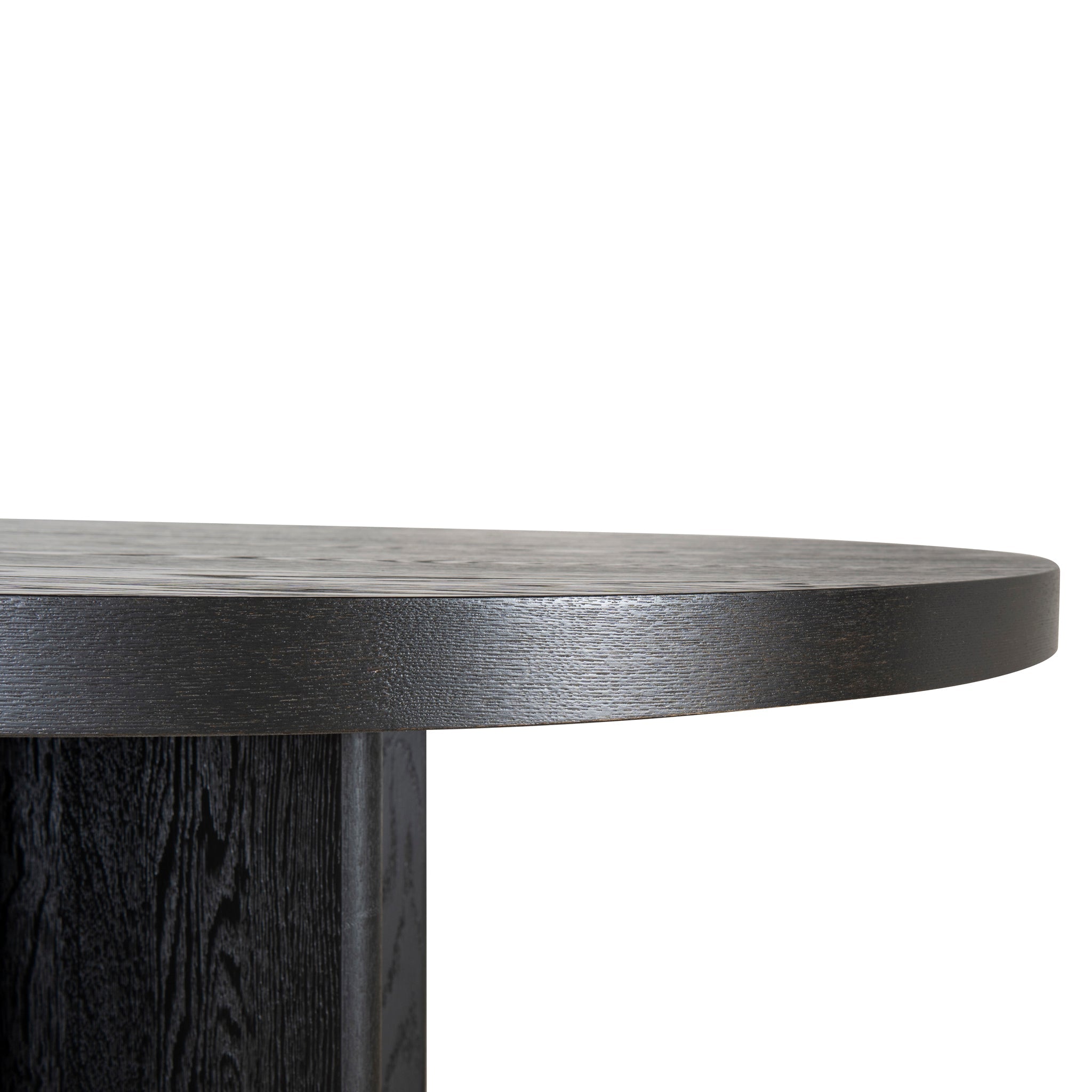 3m Pill Shape Dining Table - Textured Espresso Black - image 7