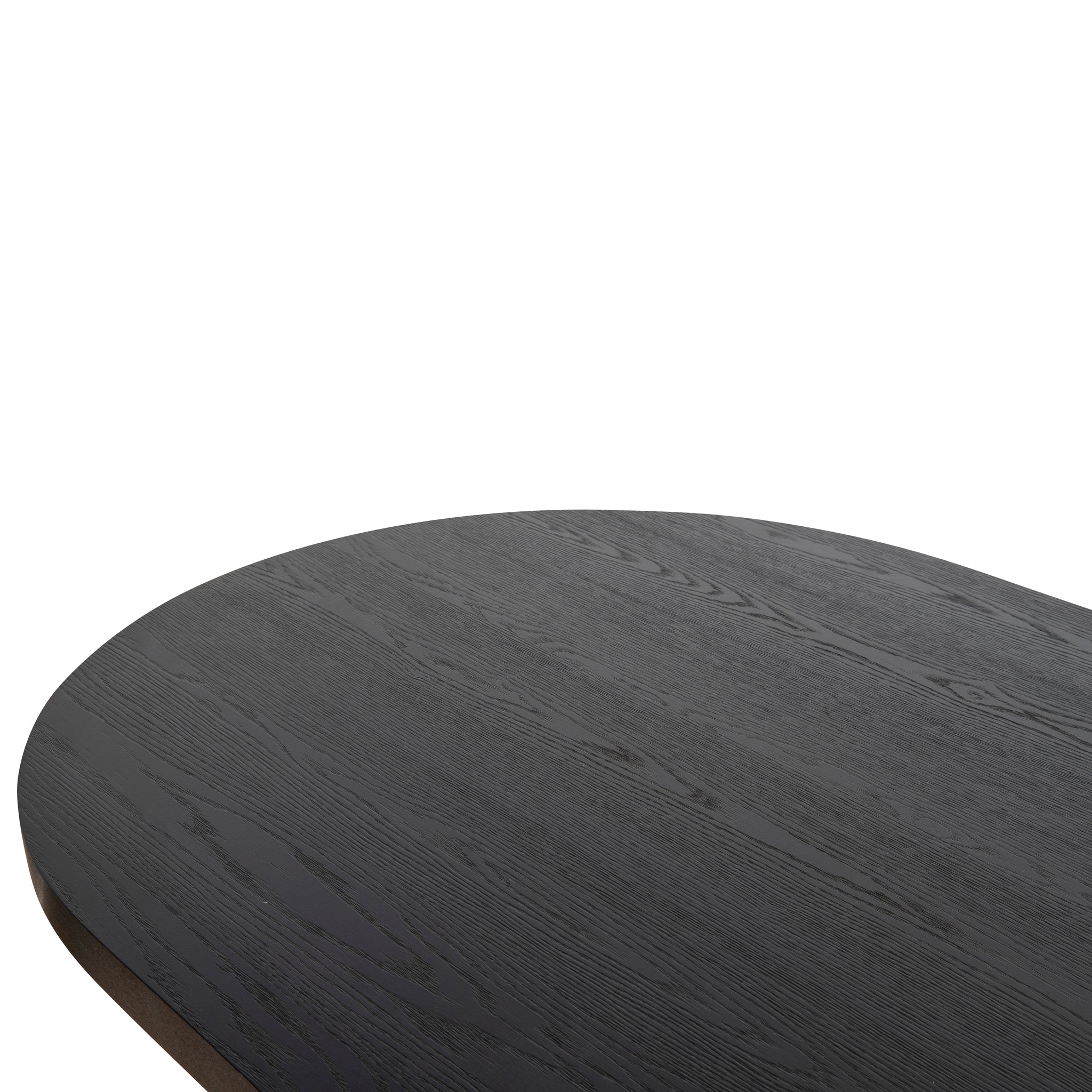 3m Pill Shape Dining Table - Textured Espresso Black - image 9