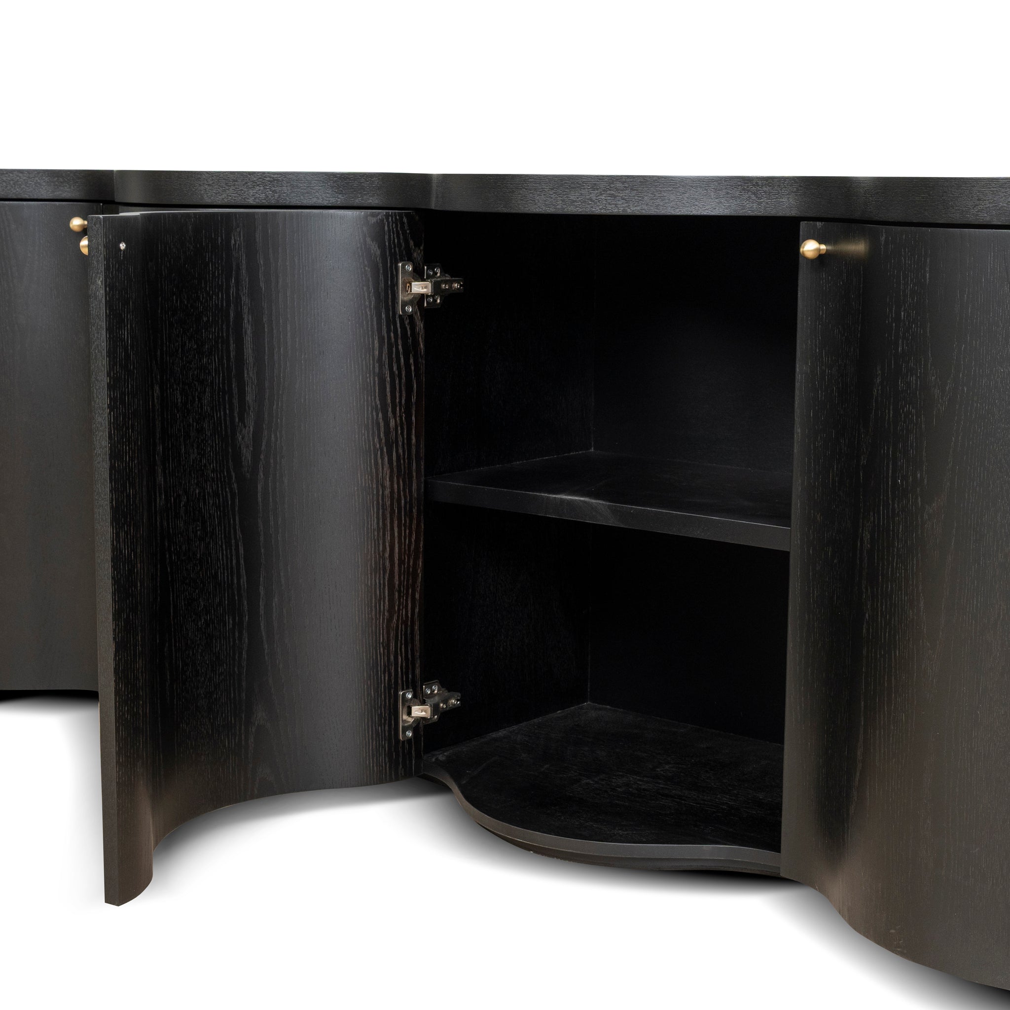 CDT8706-VA 2.15m Buffet Unit - Textured Espresso Black