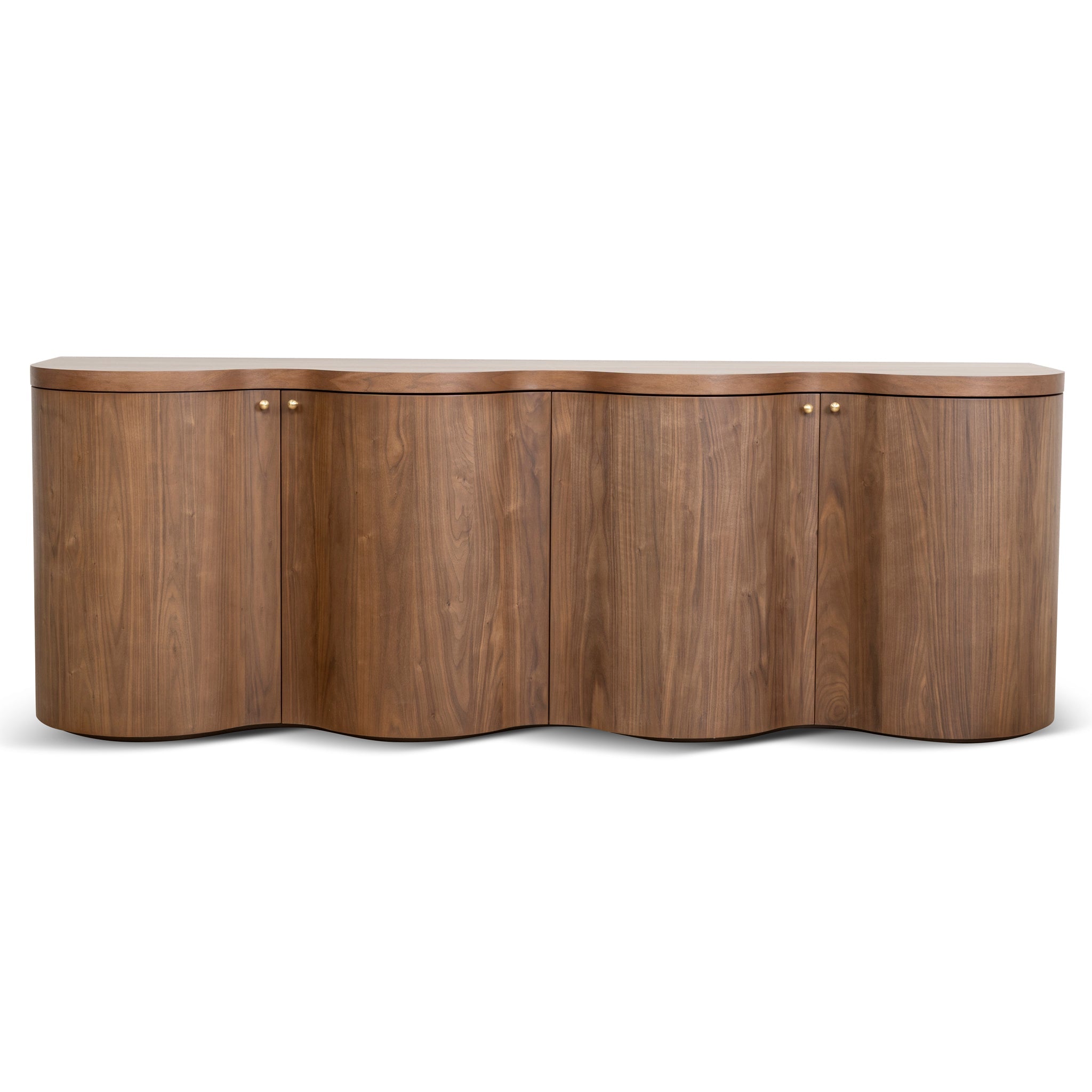 2.15m Buffet Unit - Light Walnut