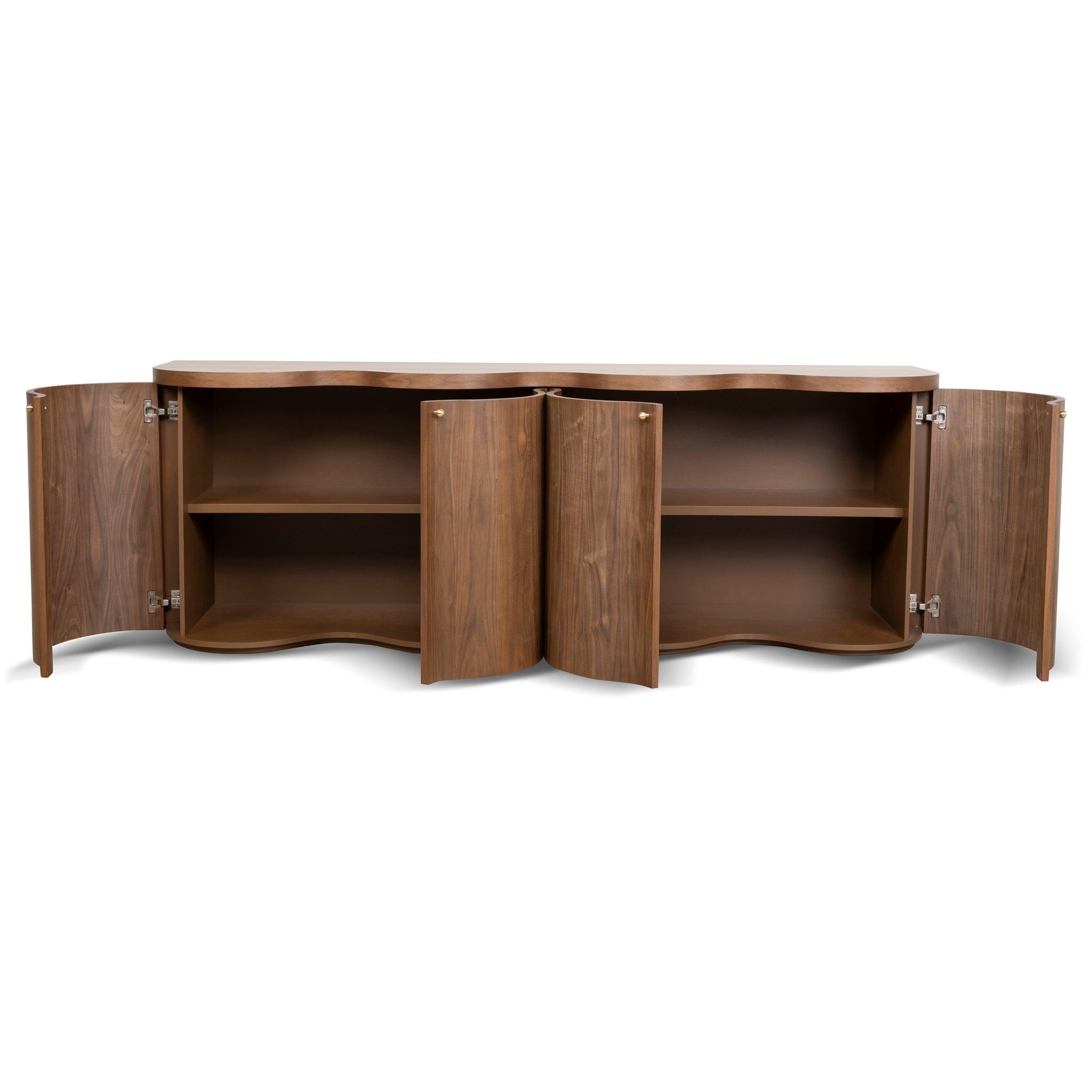 2.15m Buffet Unit - Light Walnut