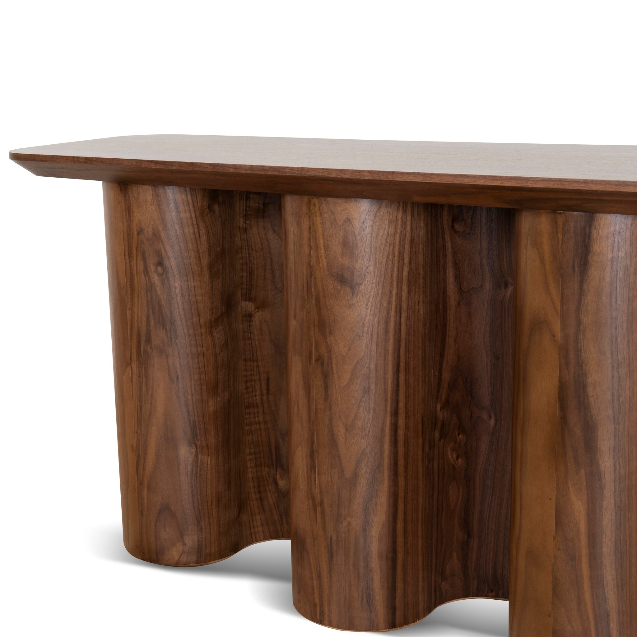 1.5m Console Table - Light Walnut