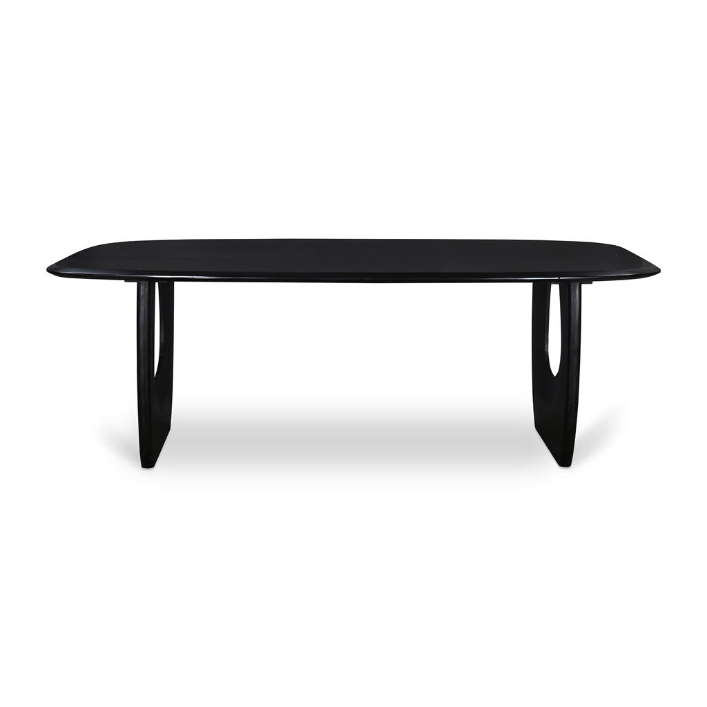 2.2m Dining Table - Full Black - image 4