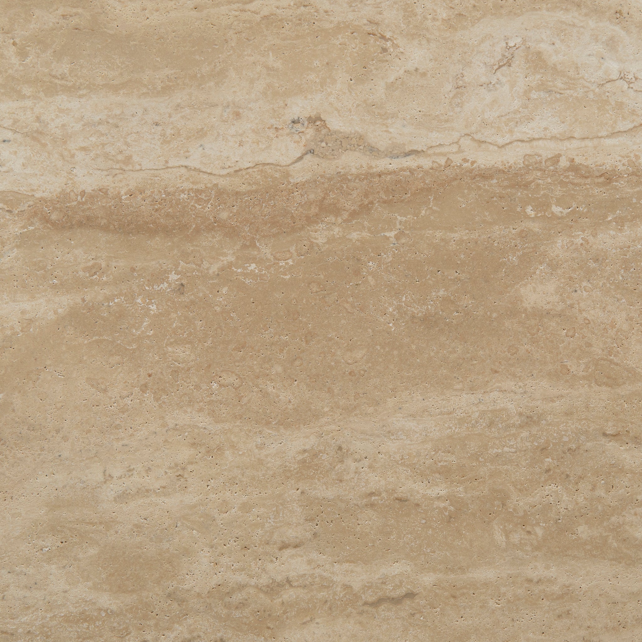 2.1m Travertine Top Sideboard Unit - Creme Ash