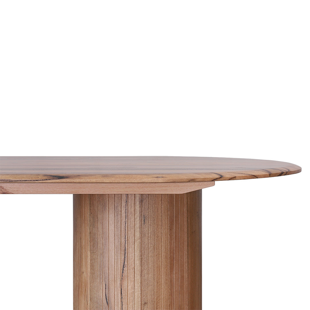 2.4m Oval Dining Table - Natural