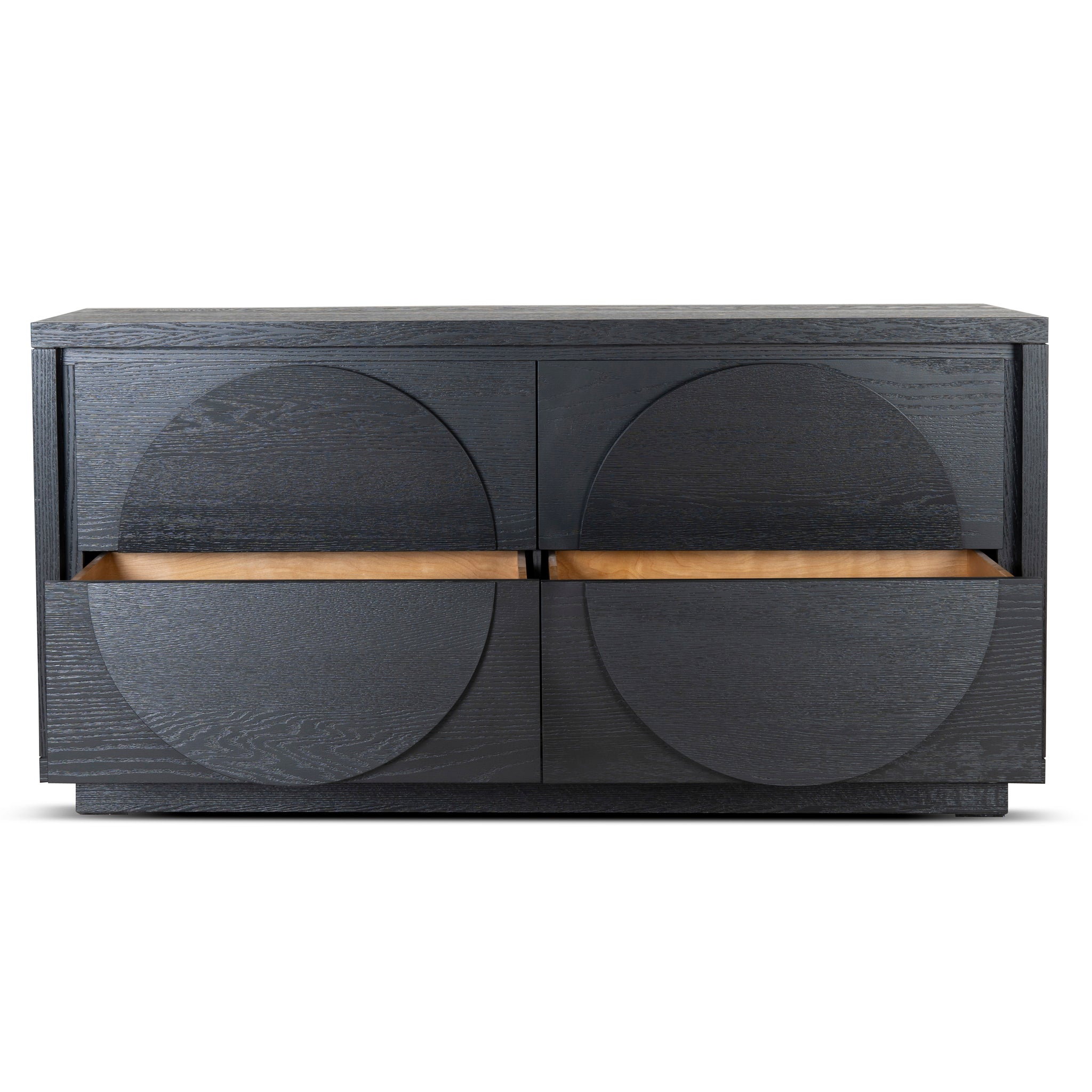 1.6m Dressing Unit - Textured Espresso Black - image 5