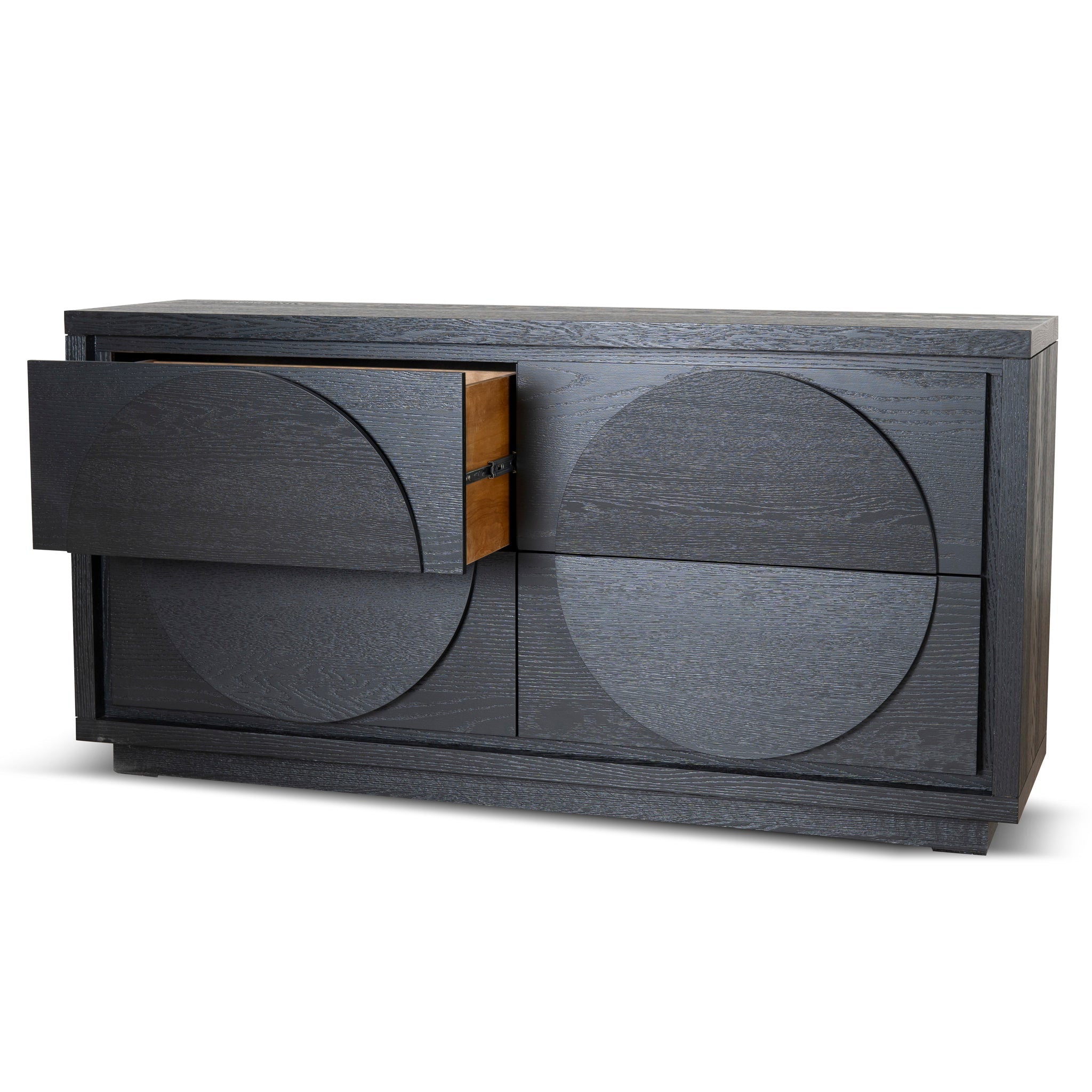 1.6m Dressing Unit - Textured Espresso Black - image 6