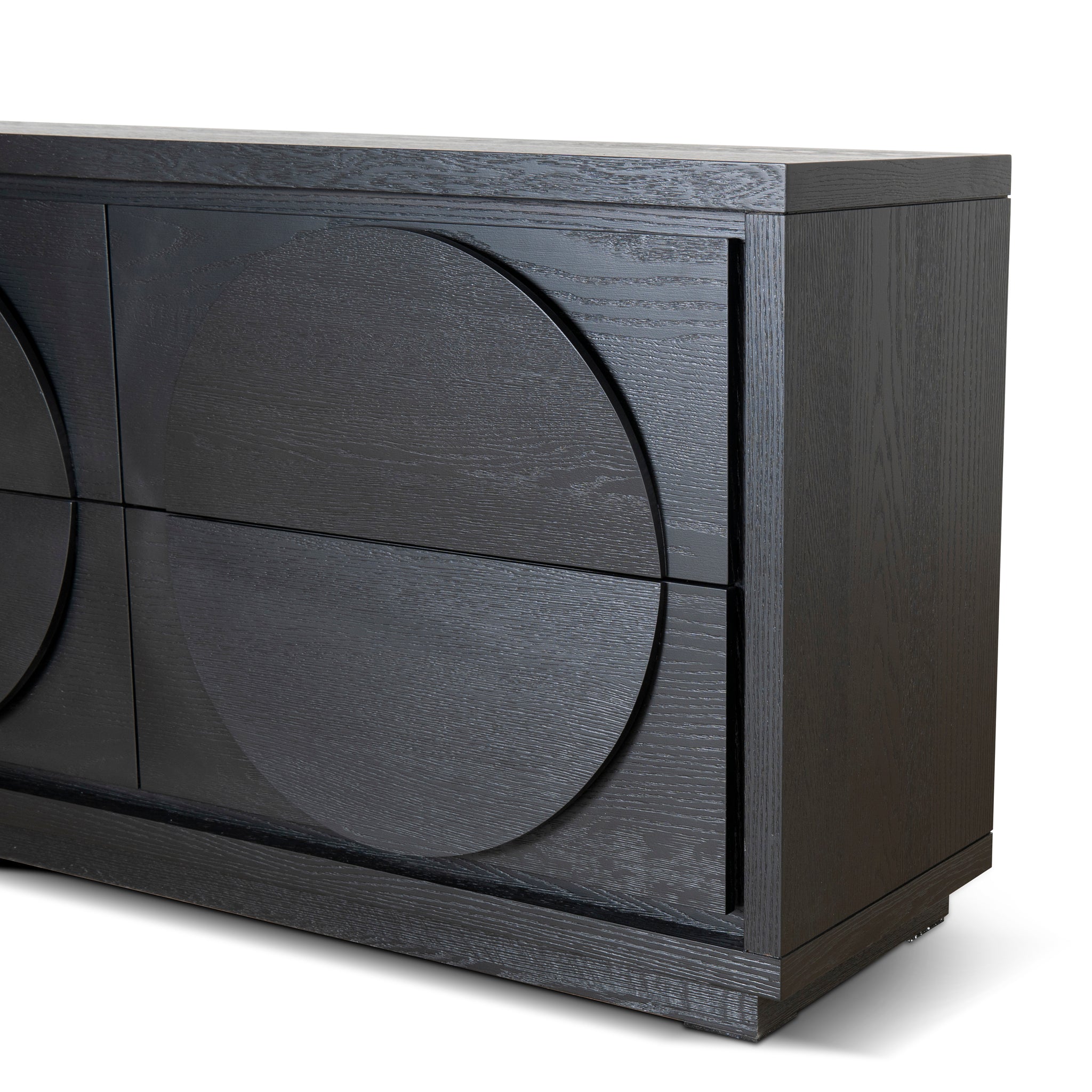 1.6m Dressing Unit - Textured Espresso Black - image 8