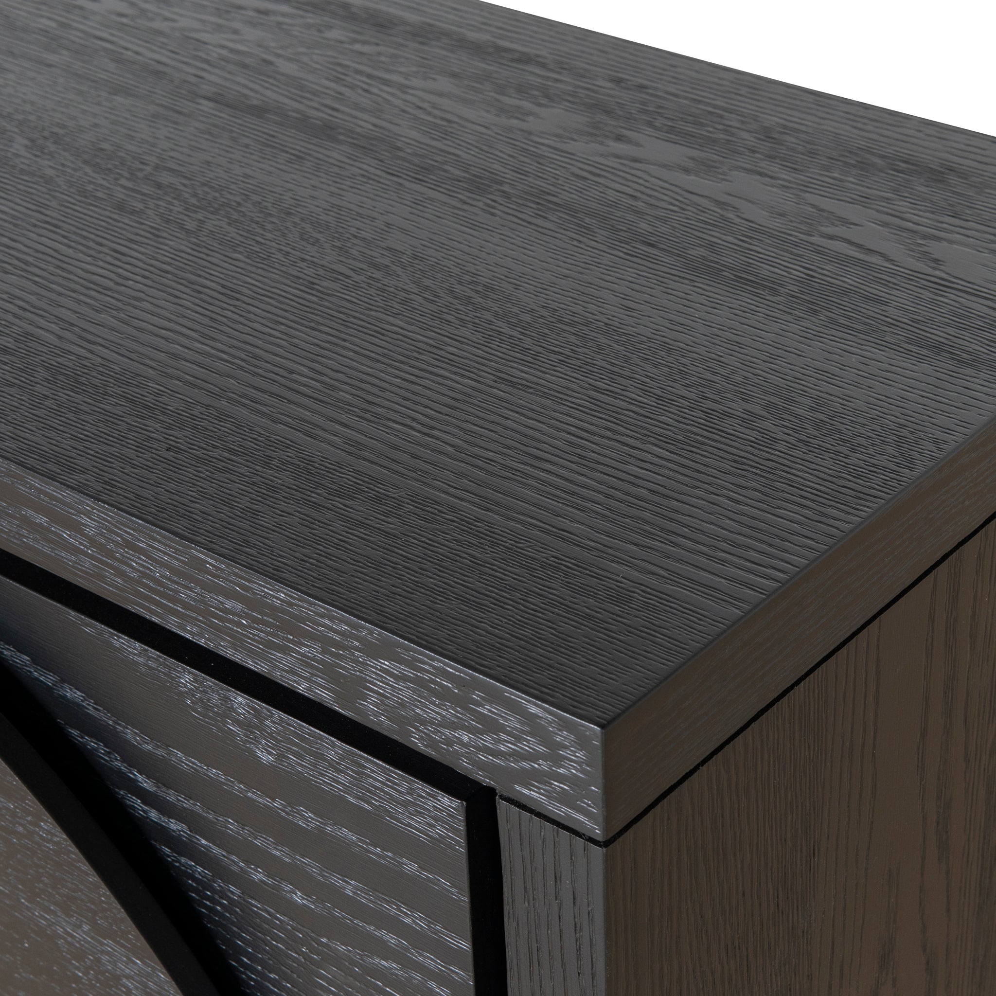 1.6m Dressing Unit - Textured Espresso Black - image 10
