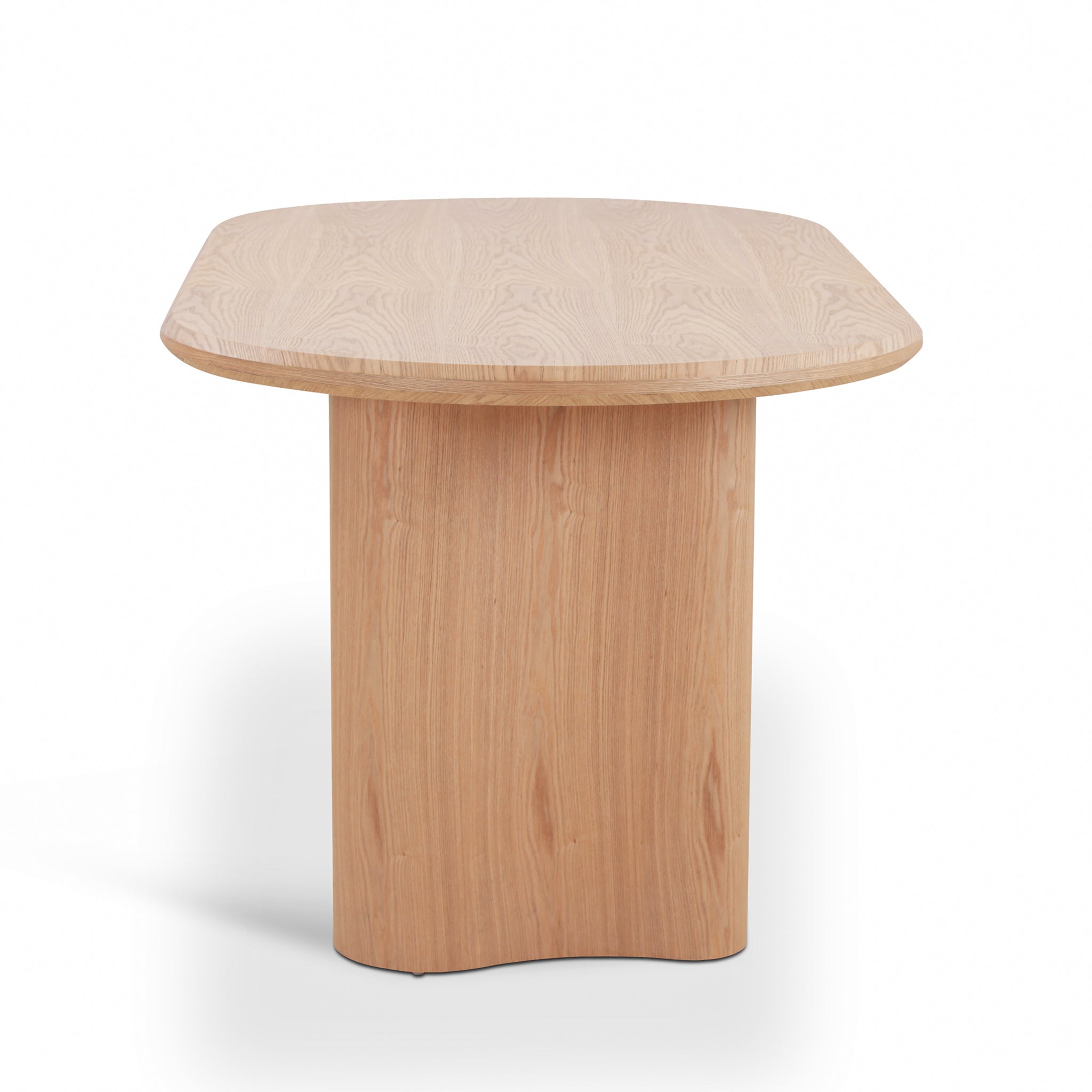 1.8m Oval Dining Table - Natural - image 4