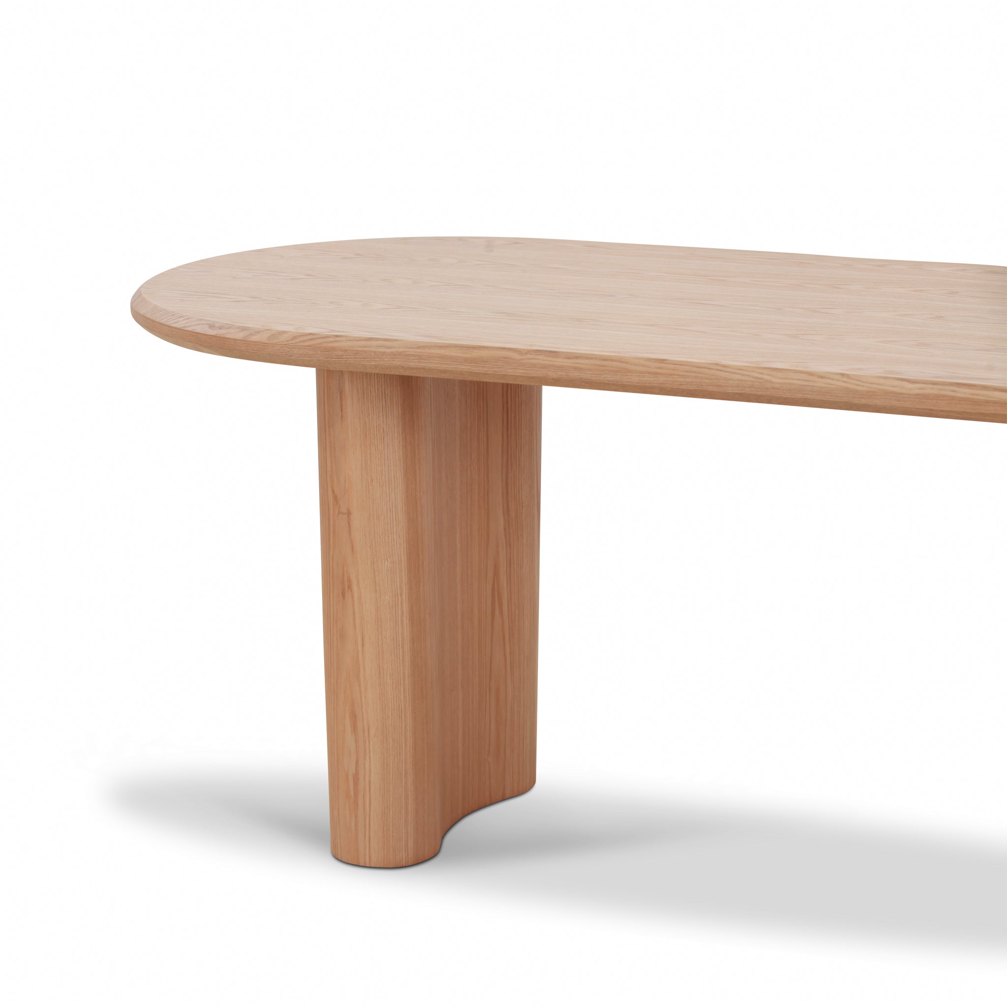 1.8m Oval Dining Table - Natural - image 3