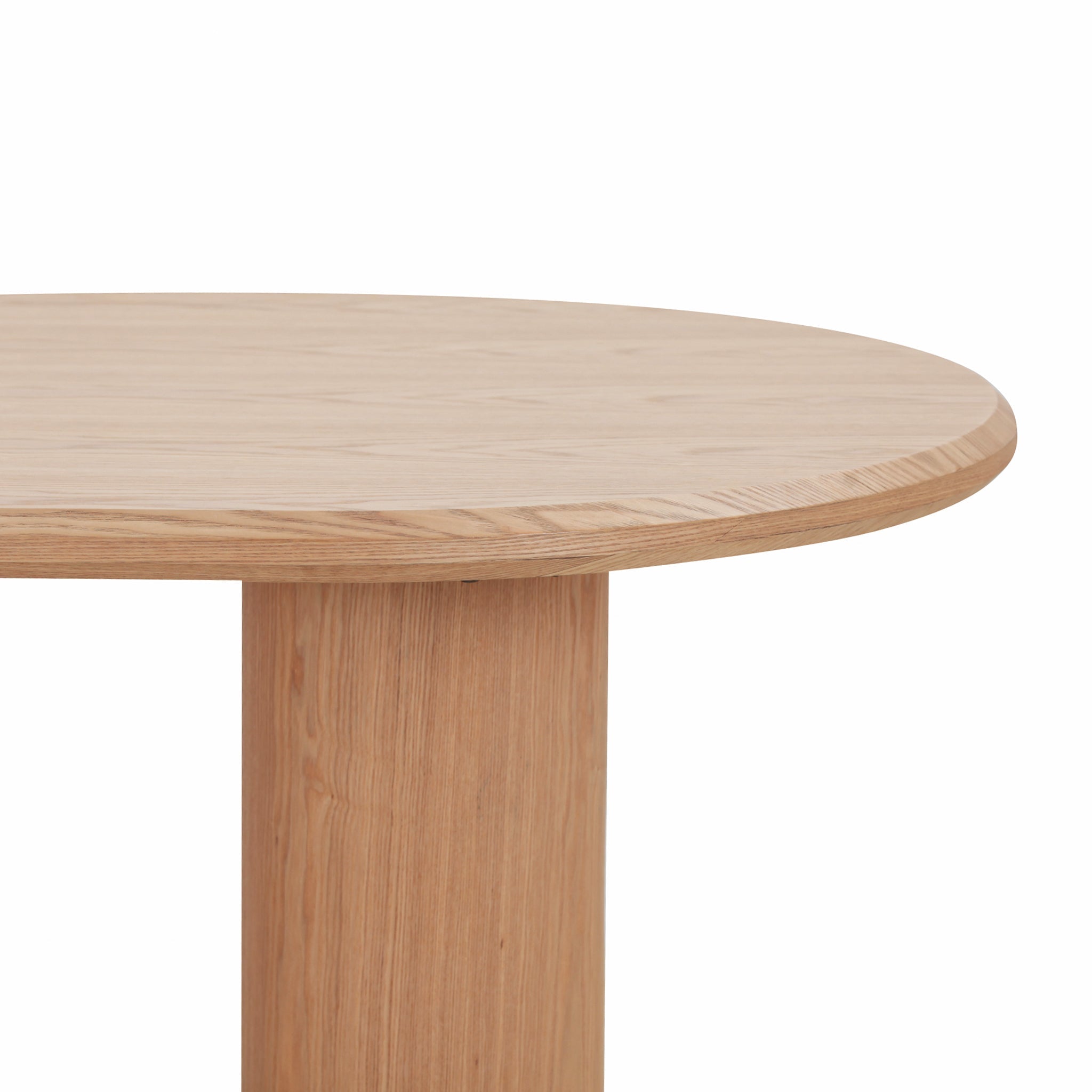 1.8m Oval Dining Table - Natural - image 5
