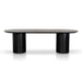 2.5m Wooden Dining Table - Black - image 3