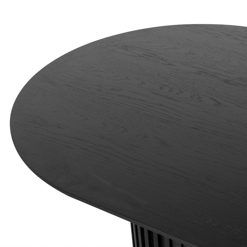 2.5m Wooden Dining Table - Black