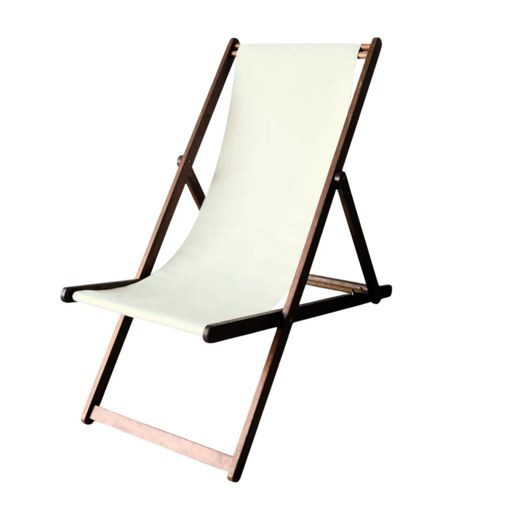 Deckchair Hardwood Cotton - Oxford