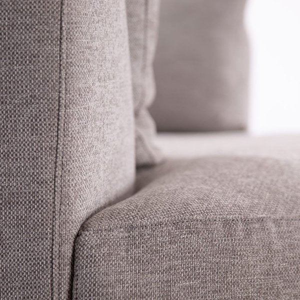 Orlando Swivel Armchair + Ottoman - Steel