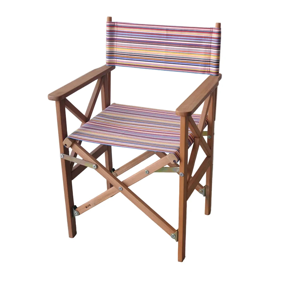 Director's Chair Teak Synthetic - Tom Multi