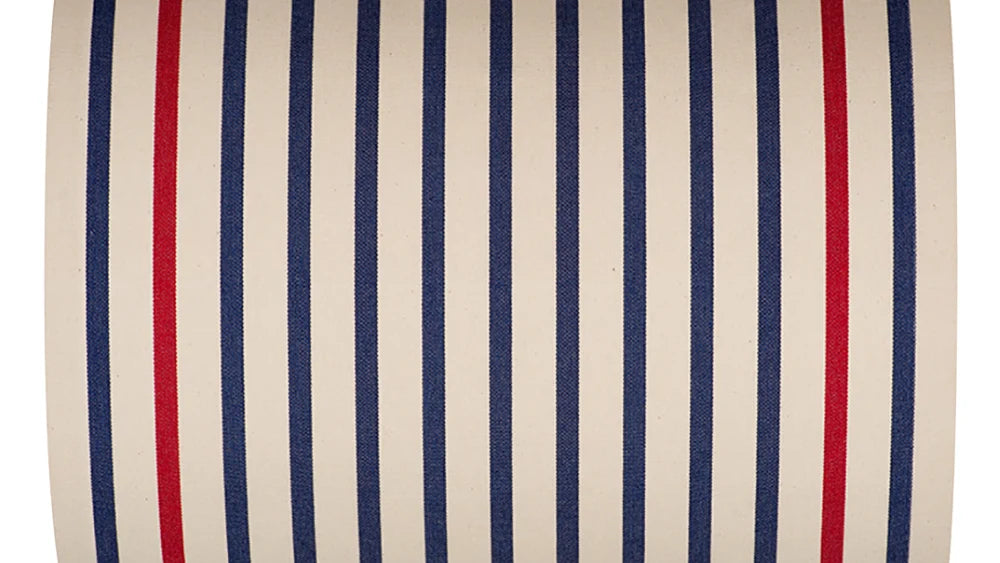Director's Chair Hardwood Cotton - Ecru Marine