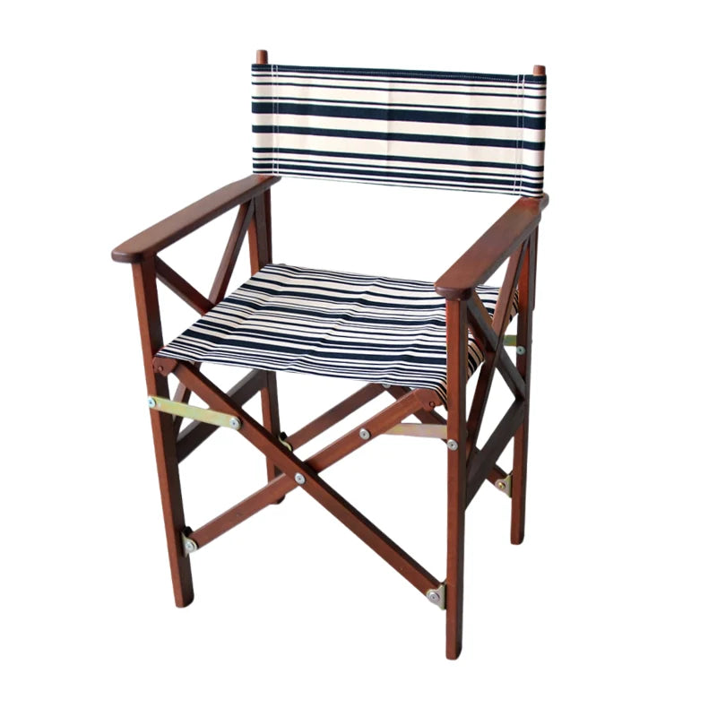 Director's Chair Hardwood Cotton - Tom Black