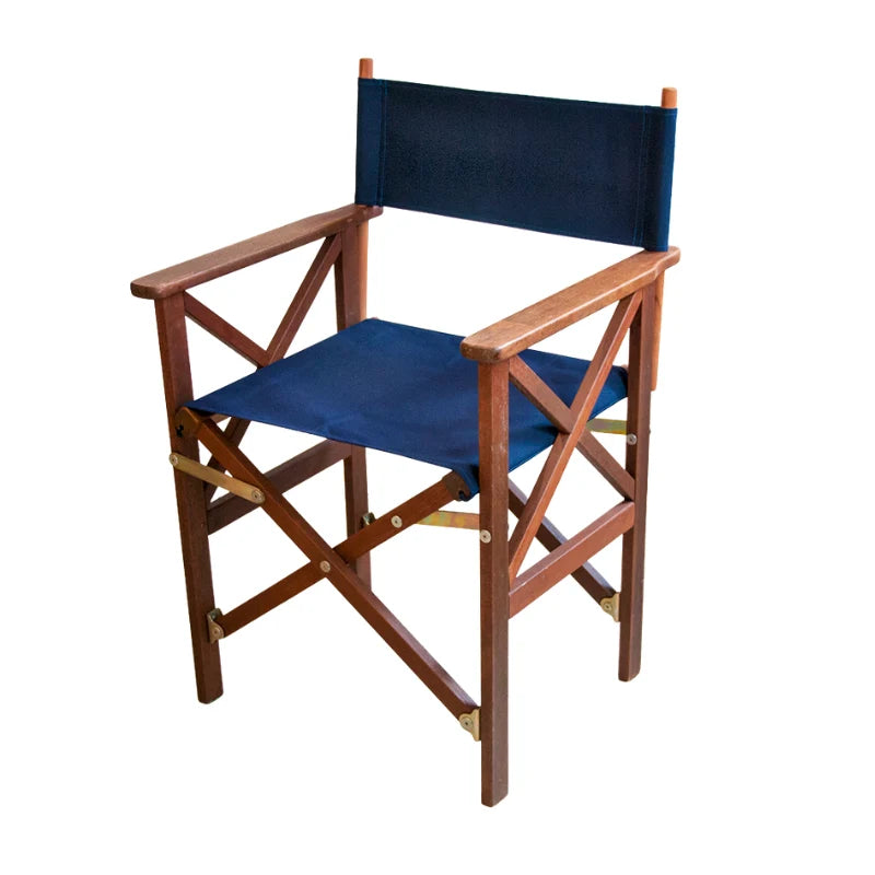 Director's Chair Hardwood Synthetic - Navy