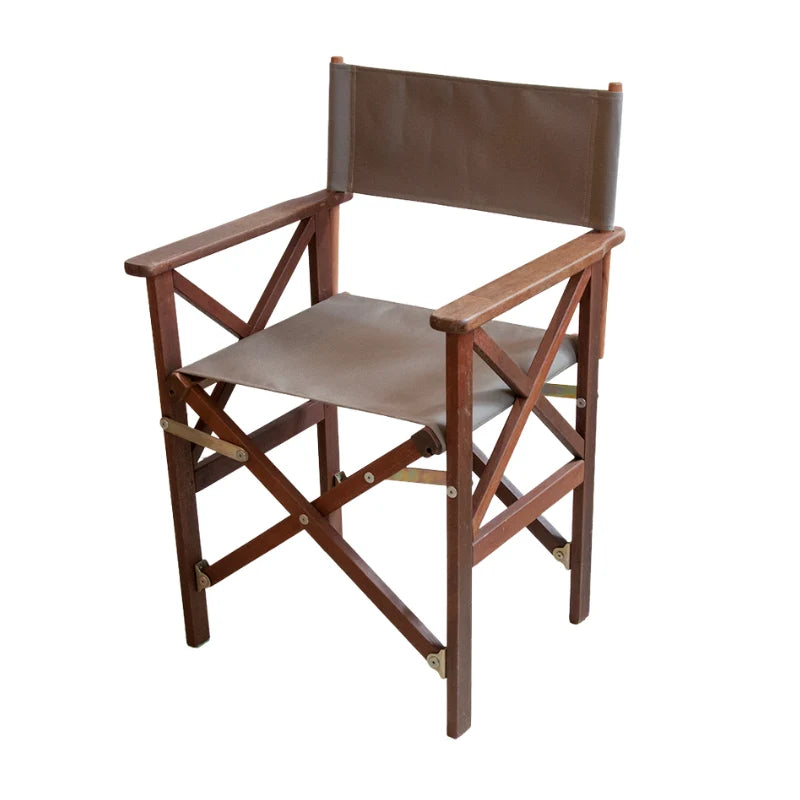 Director's Chair Hardwood Synthetic - Taupe